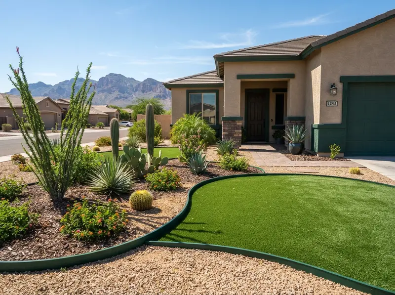 Professional Yuma desert landscaping design