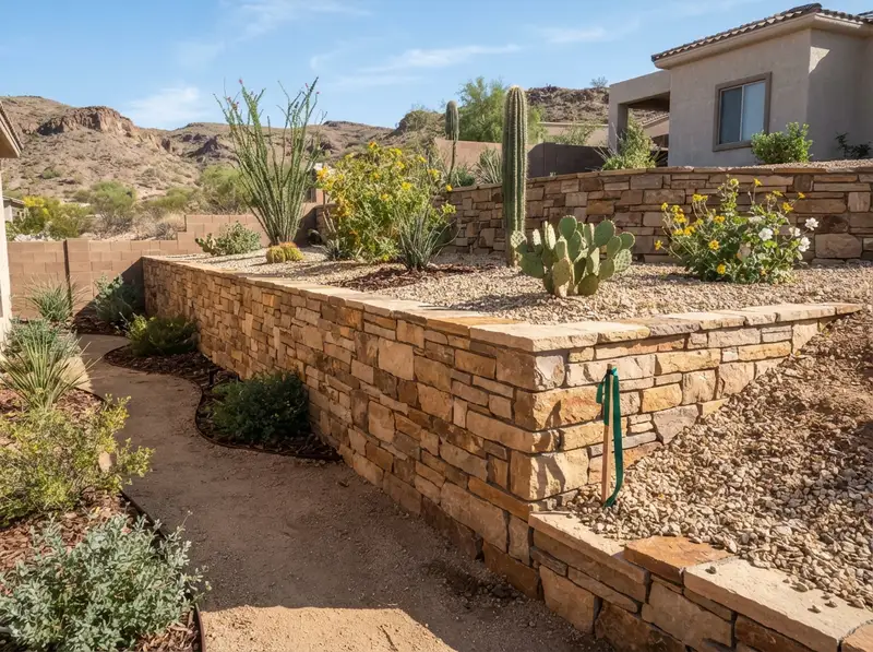 Retaining wall construction in Yuma Retaining wall construction in Yuma