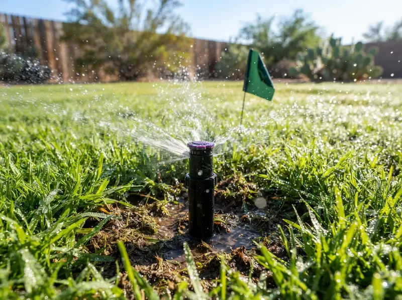 New lawn sprinkler head replacement New lawn sprinkler head replacement