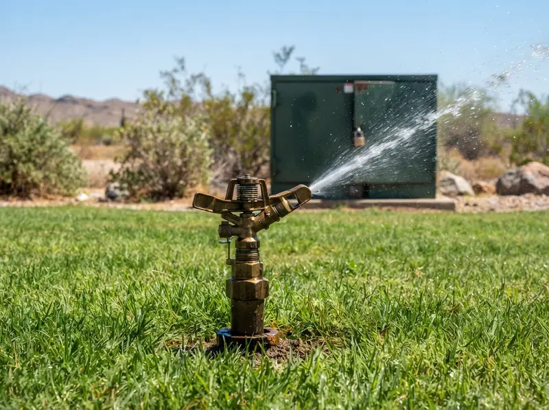 Sprinkler system repair in Yuma AZ
