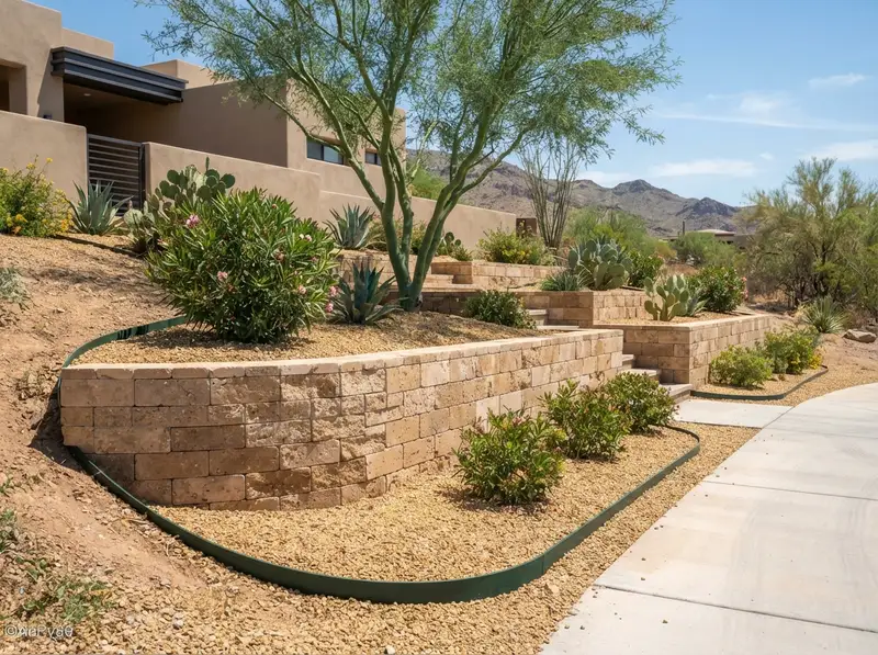 Retaining wall construction in Yuma Retaining wall construction in Yuma